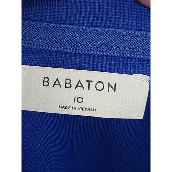 BABATON Ruslan Off the shoulder Midi Sheath Dress - Picture 3 of 5